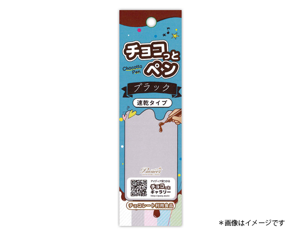 チョコレートペン ブラック（速乾タイプ） 10gの画像