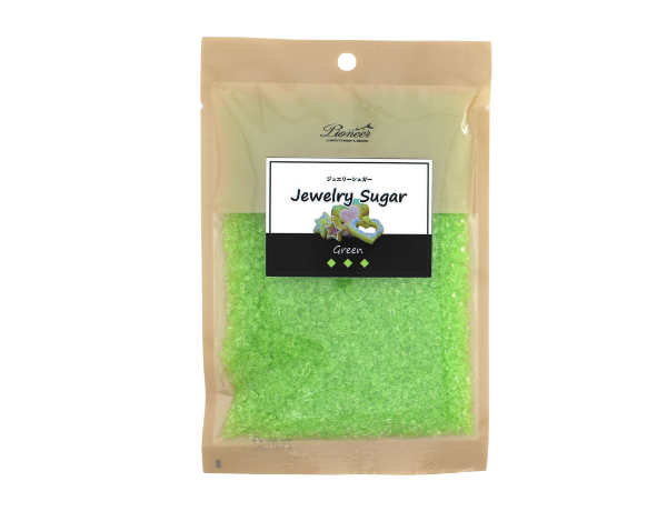 ジュエリーシュガーグリーン　100gの画像