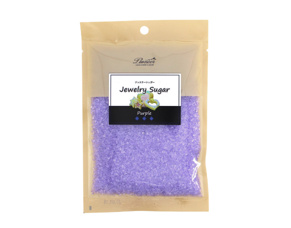ジュエリーシュガーパープル 100gの画像