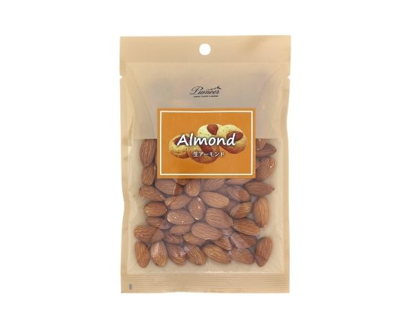 生アーモンド 80gの画像